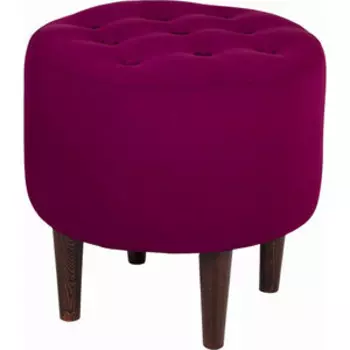 Пуф Мебельстория Рона-1Т фиолетовый велюр