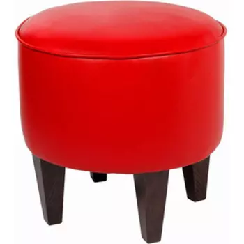 Пуф Мебельстория Рона-2 красный к/з