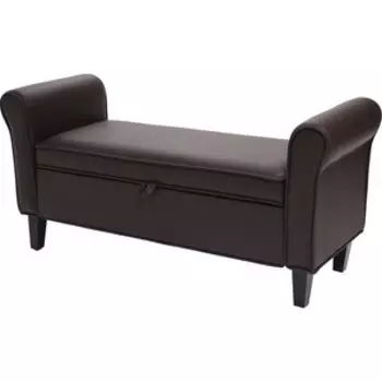 Пуф Вентал Арт Морган коричневый (кож зам)