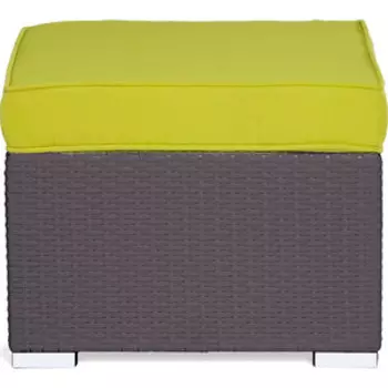 Пуф Вентал Арт Zeze коричневый/зеленый