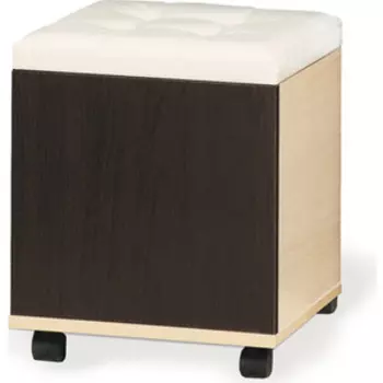 Пуф выкатной Олимп Венге/дуб линдберг