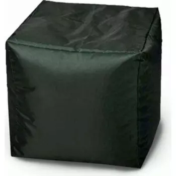 Пуфик бескаркасный Mypuff Кубик Темная трава оксфорд k_024