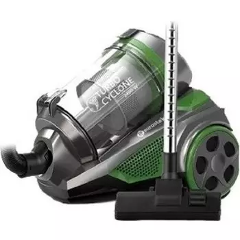 Пылесос Eurostek EVC-3009, сталь/зеленый