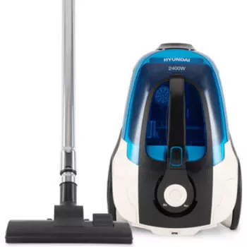 Пылесос Hyundai HYV-C3377 белый/синий