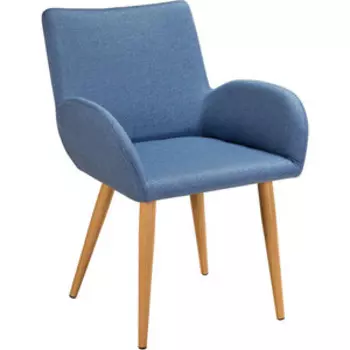 R-home Кресло Henrik Сканди блюарт/Натур