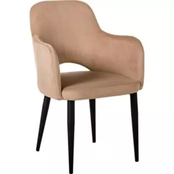 R-home Кресло Ledger Беж Эко черный