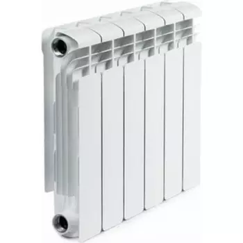 Радиатор алюминиевый RIFAR Alum 350 6 секций, боковое подключение (RAL35006)