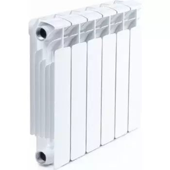 Радиатор биметаллический RIFAR Base 350 6 секций, боковое подключение (RB35006)