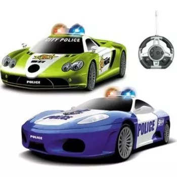 Радиоуправляемый конструктор MYX автомобили Mclaren и Ferrari Полиция
