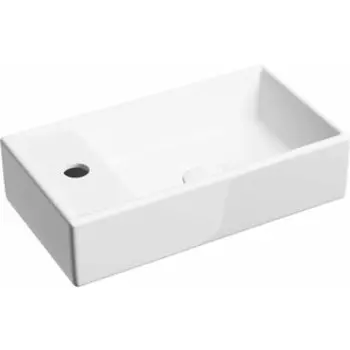 Раковина Ceramicanova Element 41х22 правая, белая (CN6051R)