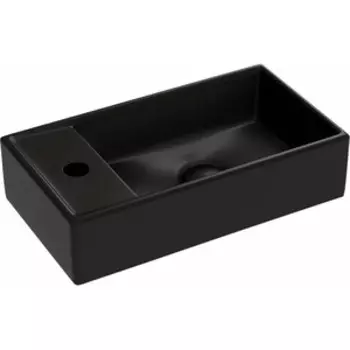 Раковина Ceramicanova Element 41х22 правая, черная матовая (CN6051RMB)