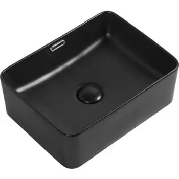 Раковина-чаша Aquanet Perfect 40х31 черная (273678)