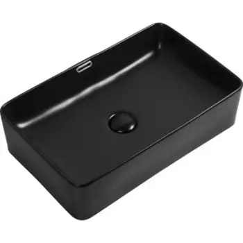 Раковина-чаша Aquanet Perfect 55х35 черная (273676)