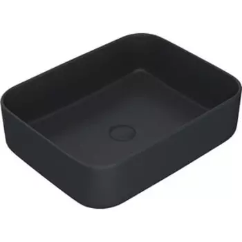 Раковина-чаша IDDIS Bridge 50х39 черный матовый (BRIBM05i27)
