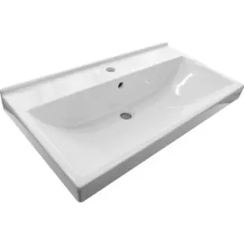 Раковина мебельная Sanita luxe Fest 80х45 (WB.FN/Fest/80-C/WHT.G/S1)