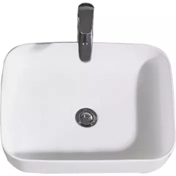 Раковина накладная Bravat Source 50х39 (C22250W-ENG)