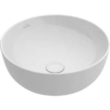 Раковина накладная Villeroy Boch Artis 43 см, без отверстия под смеситель, без перелива (41794301)