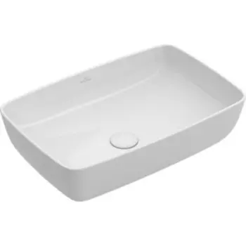 Раковина накладная Villeroy Boch Artis 58х38 см, без отверстия под смеситель, без перелива (41725801)