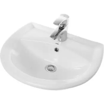 Раковина Sanita Аттика 55x47 (WB.PD/Attica/55-C/WHT.G/S1)