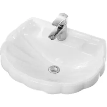 Раковина Sanita Ромашка 60x45 (WB.PD/Romashka/60-C/WHT.G/S1)