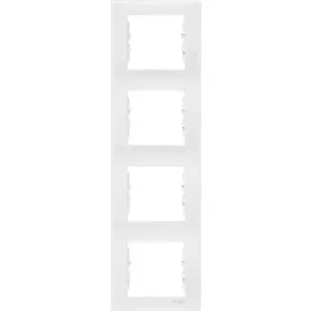 Рамка Schneider Electric 4-постовая вертикальная Sedna SDN5802021