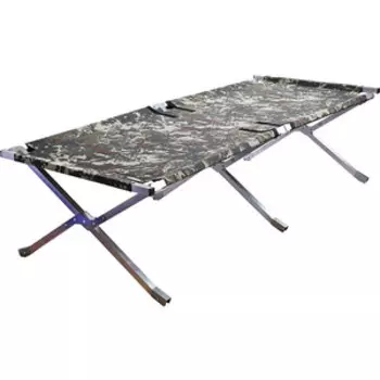 Раскладушка туристическая Следопыт 1950х650х400 мм, труба алюминиевая 25х25 мм, в чехле