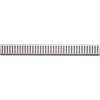 Решетка AlcaPlast Pure нержавеющая сталь матовая (PURE-650M)