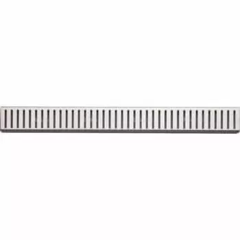 Решетка AlcaPlast Pure нержавеющая сталь матовая (PURE-950M)