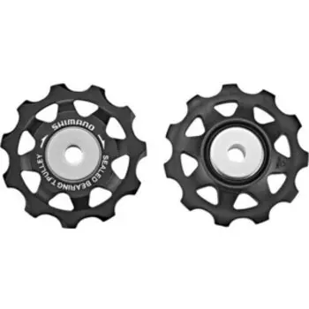 Ролики Shimano RD-M820, 10 скоростей, под задний переключатель, верхний+нижний, черный