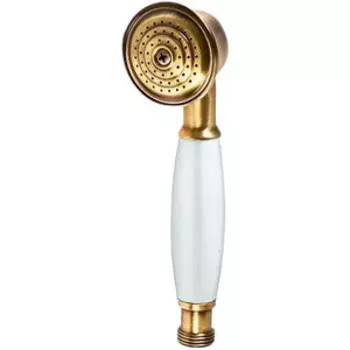 Ручной душ Cezares Czr бронза, белая ручка (CZR-D1FC2-02-Bi)