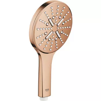 Ручной душ Grohe Rainshower SmartActive 3 вида струи, теплый закат (26574DA0)