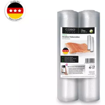 Рулоны для вакуумного упаковщика Caso 3 Sterne 20*600, 105мкм, 2шт