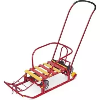 Санки Nika Т5У/К Тимка 5 Универсал (красный каркас)