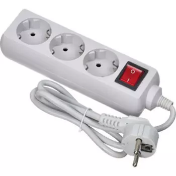 Сетевой фильтр Buro 300SL-1-G 1м (3 розетки) серый