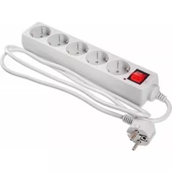 Сетевой фильтр Buro 500SL-1.5-G 1.5м (5 розеток) серый