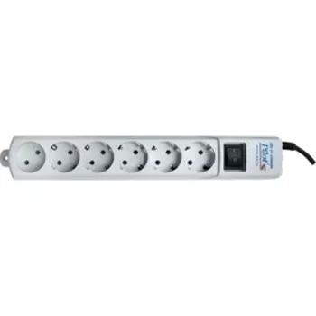 Сетевой фильтр Pilot S 3м (6 розеток) белый