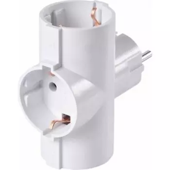 Сетевой разветвитель Buro BU-PS3TG-W (3 розетки) белый (пакет ПЭ)