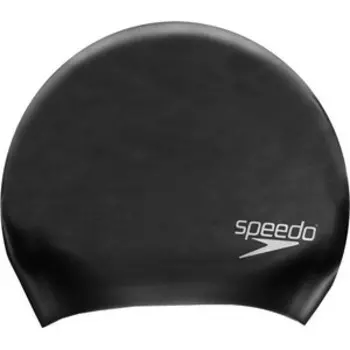 Шапочка для плавания Speedo Long Hair Cap арт. 8-061680001, черный, силикон