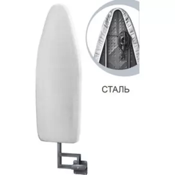 Встроенная гладильная доска Shelf.On Флекс с поворотным механизмом (правый)