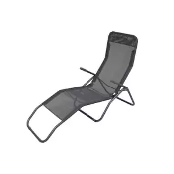 Шезлонг Garden story Капри серый (WR1658 )