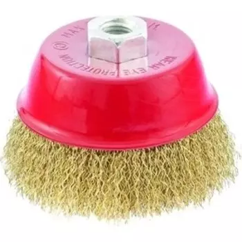 Щетка для УШМ Elitech 125 мм М14 ''чашка'' 0,3 мм (1820.074100)