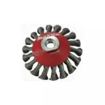 Щетка коническая Makita 100мм пучки витой проволоки 0.5мм М14 (P-04494)