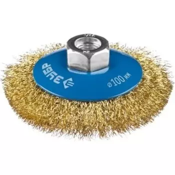 Щетка коническая Зубр Профессионал 100 мм х М14 (35267-100 z02)