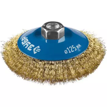 Щетка коническая Зубр Профессионал 125 мм х М14 (35267-125 z02)