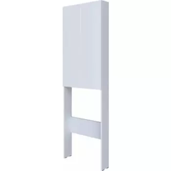 Шкаф 1Marka Gaula 60х190 над унитазом, белый (У92519)