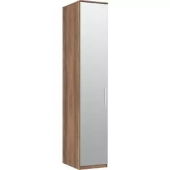 Шкаф для белья Это мебель Джолин зеркало левый ПМ 245.01.01 исп. 3