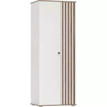 Шкаф для одежды ОЛМЕКО 51.12 ''Либерти'' (опора h 20 мм) Белый / Дуб Каньон (ML876880919)