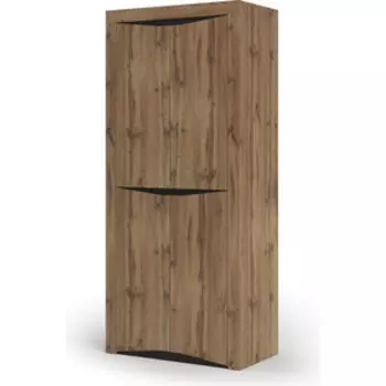 Шкаф двустворчатый Стендмебель Шкаф двустворчатый Спальня Паола ШК 701 (дуб крафт золото)