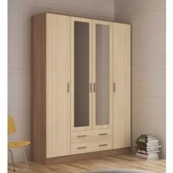 Шкаф ЭРА Квадро ясень шимо ЛДСП