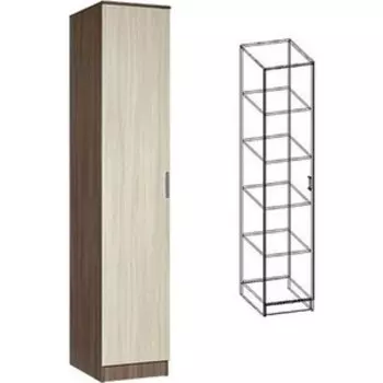 Шкаф ЭРА Соло ясень шимо ЛДСП